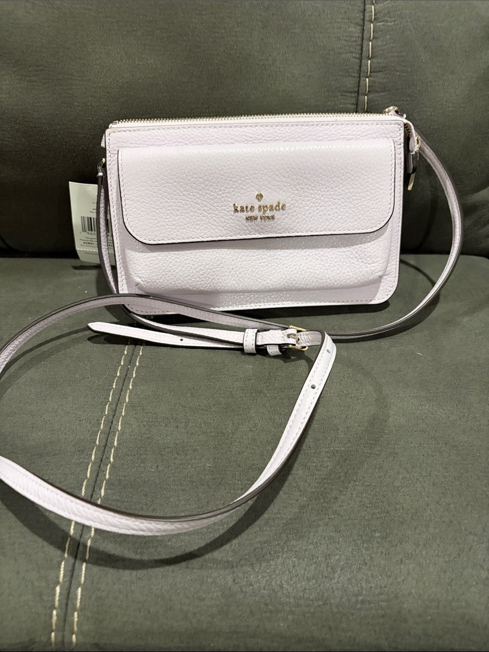 kate spade Pale Pink Leather Crossbody Wallet Bag - Picture 2 of 8